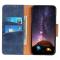 A-One Brand - Sony Xperia 5 IV Plnboksfodral kta Lder Crazy Horse - Bl