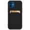 Ruhtel - Silicone Korthllare Skal iPhone 13 Pro - Svart