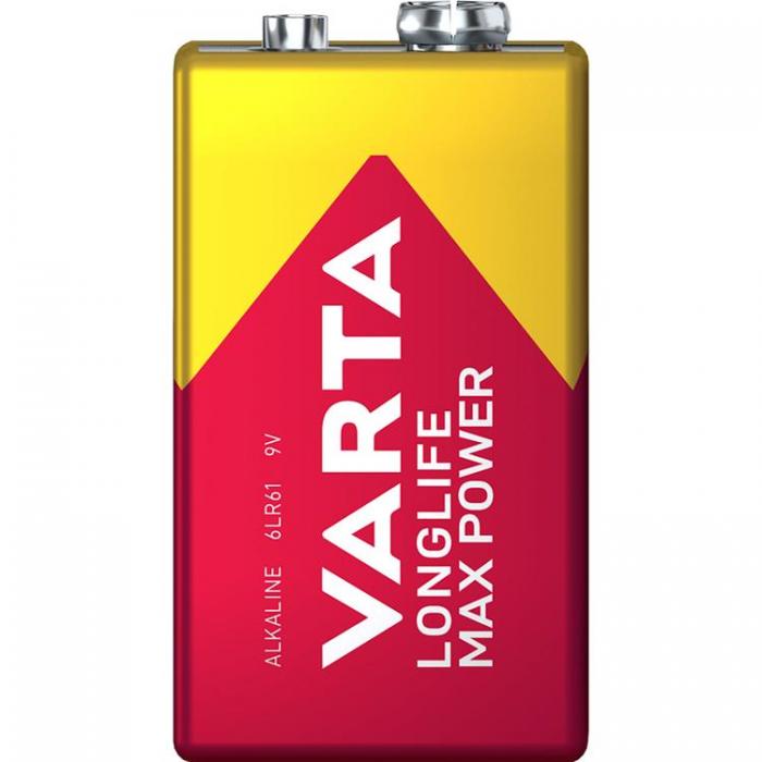 VARTA - Varta Longlife Max Power 9V Batteri