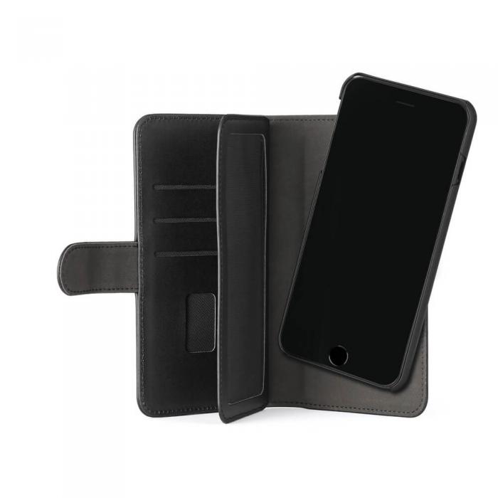 GEAR - GEAR Mobilfodral Svart 7 Kortfack iPhone 11 2in1 Magnetskal
