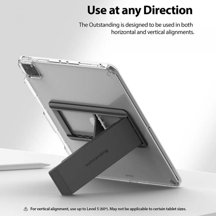 UTGATT4 - Ringke Outstanding Adjustable Tablet Kickstand - Lila