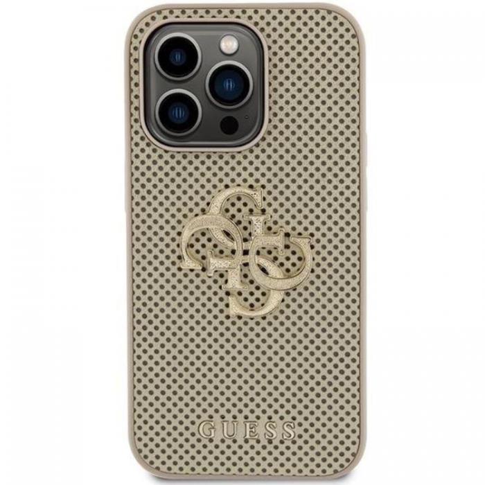 Guess - Guess iPhone 15 Pro Max Mobilskal Perforated 4G Glitter Logo