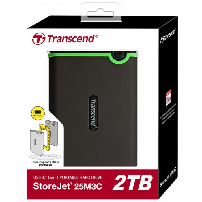 Transcend - Transcend Portabel HDD StoreJet 2.5