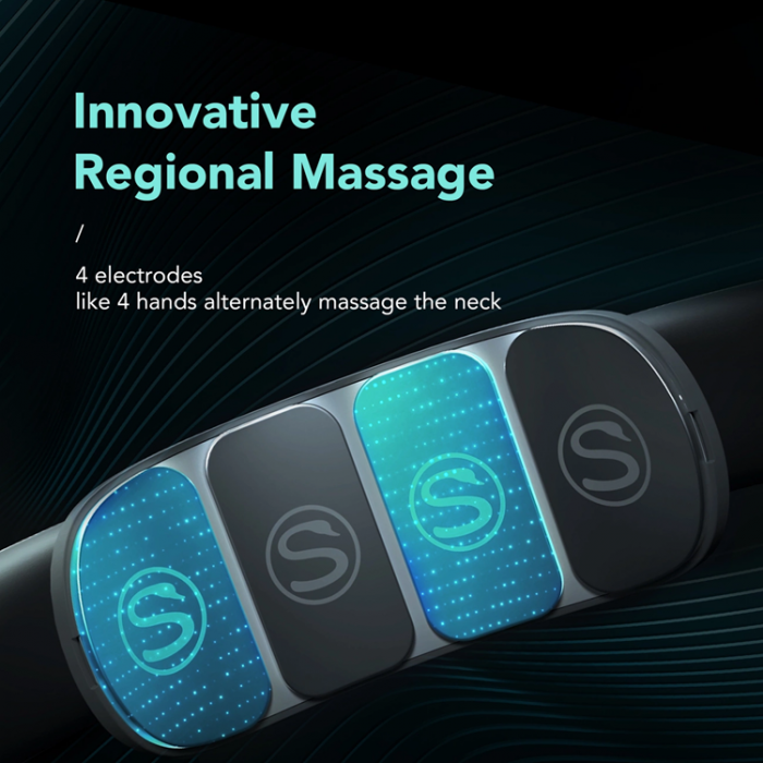 SKG - SKG K5 Pro Massageapparat,Elektrostimulator Fr Nacken - Vit