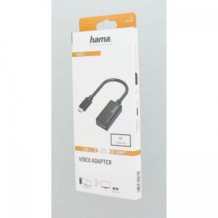 Hama - HAMA Adapter Video USB-C till HDMI Ultra-HD 4K