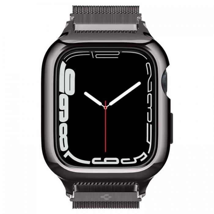 Spigen - Spigen Apple Watch 7/8 (45mm) Armband - Graphite