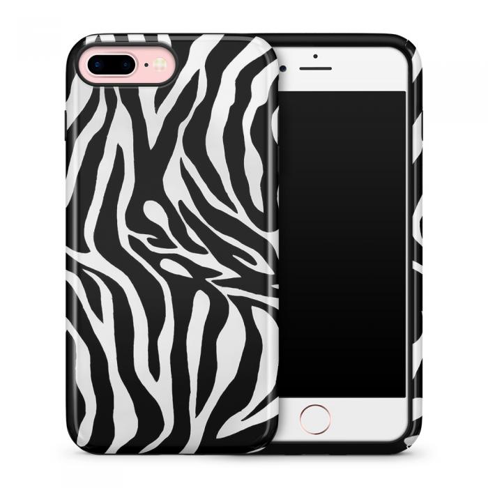 UTGATT5 - Tough mobilskal till Apple iPhone 7/8 Plus - Zebra