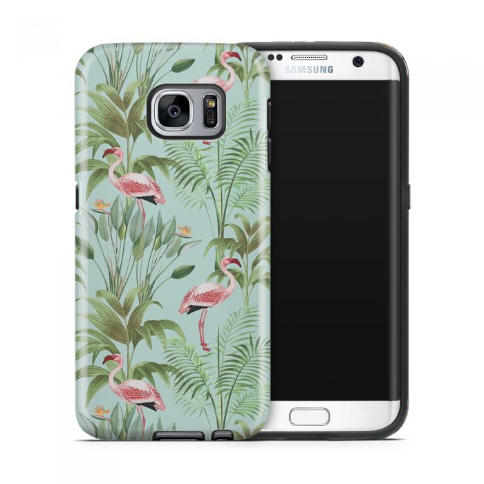 UTGATT5 - Tough mobilskal till Samsung Galaxy S7 Edge - Flamingo