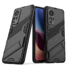 A-One Brand - Kickstand Anti-Fall Skal Xiaomi 12/12X - Svart