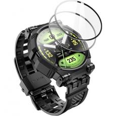 A-One Brand - [2-Pack] Supcase Galaxy Watch 6 Classic (47mm) Härdat Glas Skärmskydd - Svart