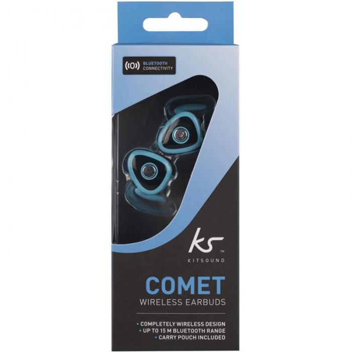 UTGATT5 - KITSOUND Hrlur Comet In-Ear True Wireless - Bl