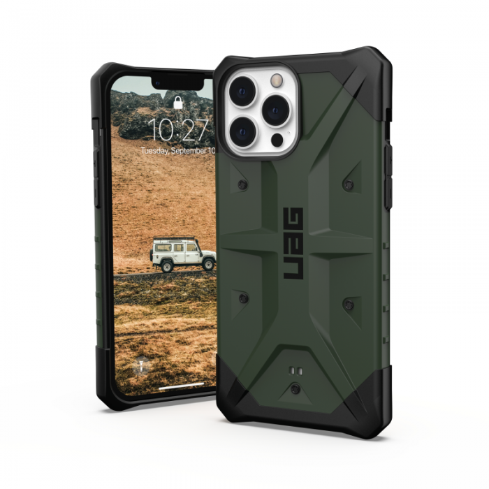 UTGATT1 - UAG Pathfinder Skal iPhone 13 Pro Max - Olive