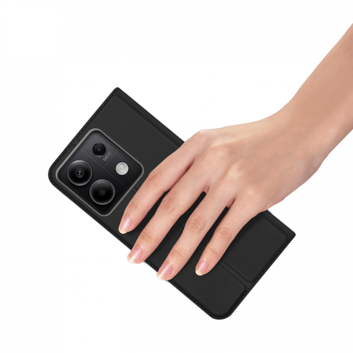 Dux Ducis - Dux Ducis Xiaomi Redmi Note 13 5G Plnboksfodral Skin Pro - Svart