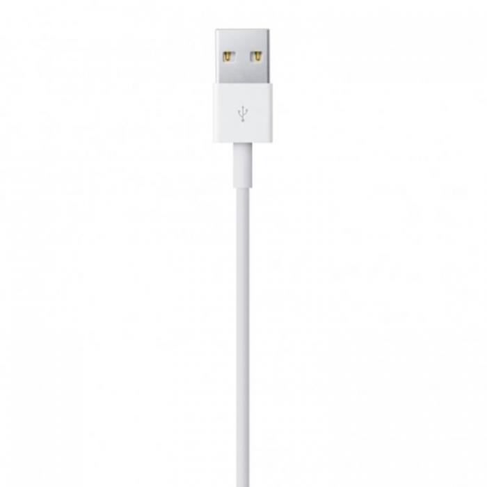 Apple - Apple USB-A till Lightning kabel 1m - Vit