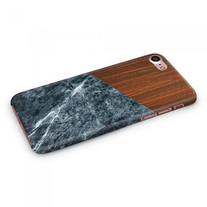 UTGATT5 - Skal till Apple iPhone 7/8 - Wooden Marble Dark B