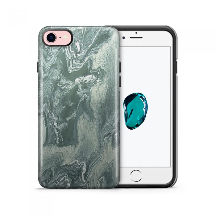 UTGATT5 - Tough mobilskal till Apple iPhone 7/8 - Marble - Grn