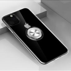 A-One Brand - Skal med Mobilhållare för iPhone 11 Pro Max - Transparent