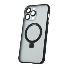 OEM - iPhone 14 Pro Max Svart Mag Ring-fodral