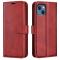 A-One Brand - Flip Folio iPhone 14 Plus Plnboksfodral - Rd