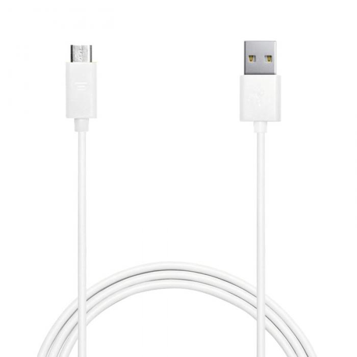 UTGATT1 - Puro 1A USB-Micro kabel 1m - Vit