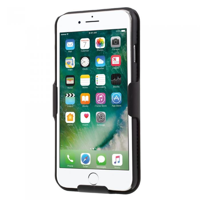 UTGATT4 - Belt Clip Kickstand Stand Skal till Apple iPhone 7/8/SE 2020 - Svart