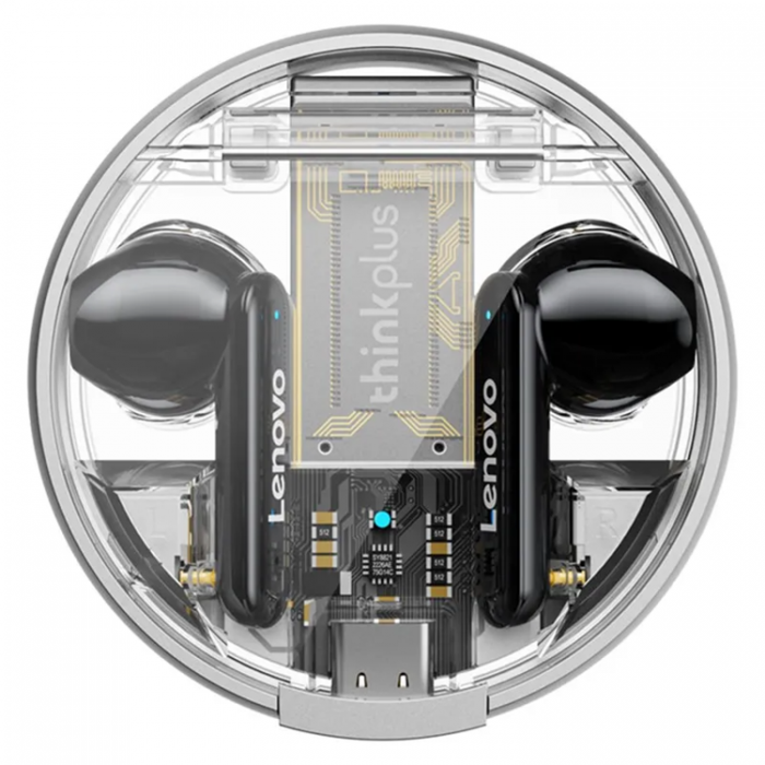Lenovo - LENOVO ThinkPlus LP8 Pro TWS Trdls Hrlurar Bluetooth - Svart