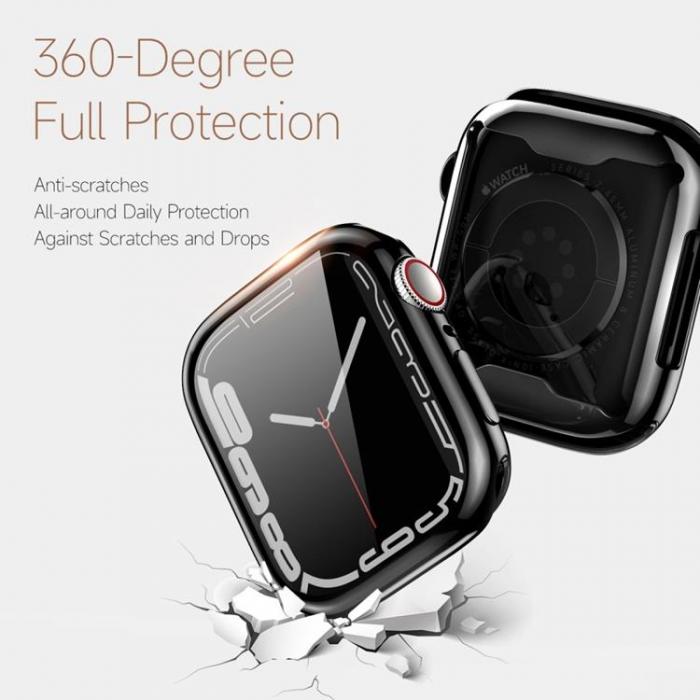 Dux Ducis - DUX DUCIS Apple Watch 4/5/6/SE 44mm Skal Somo Flexible - Svart