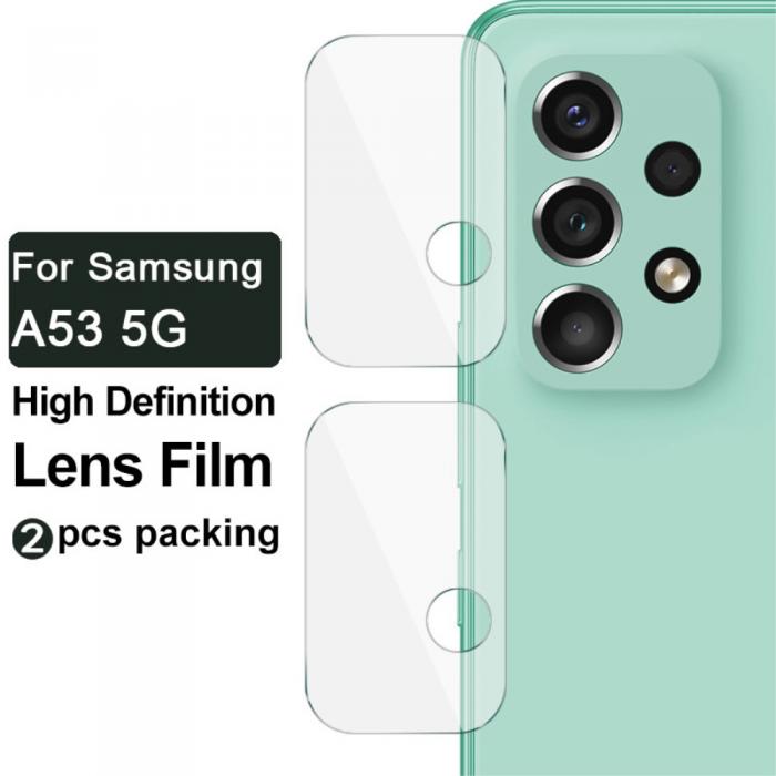 A-One Brand - [2-Pack] Kameralinsskydd i Hrdat Glas Samsung Galaxy A53 5G
