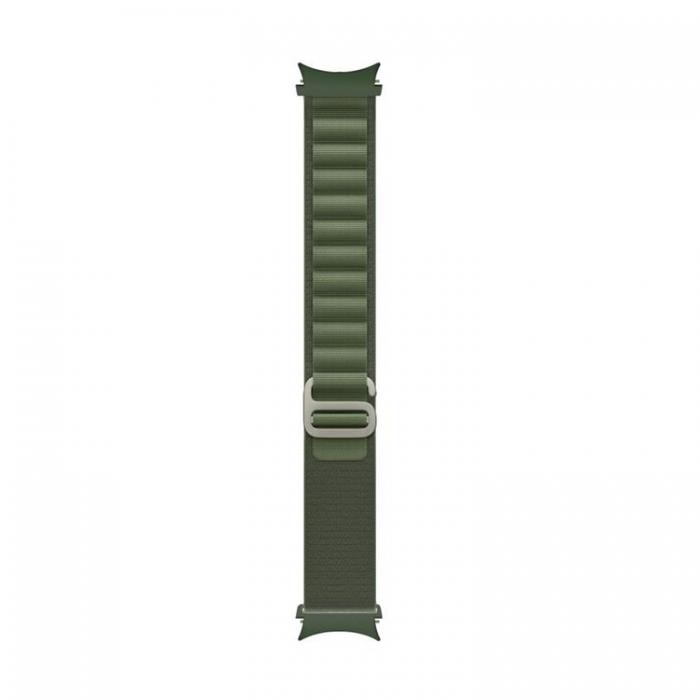 Tech-Protect - Nylonarmband Samsung Galaxy Watch 6 Classic (47mm) - Military Grn