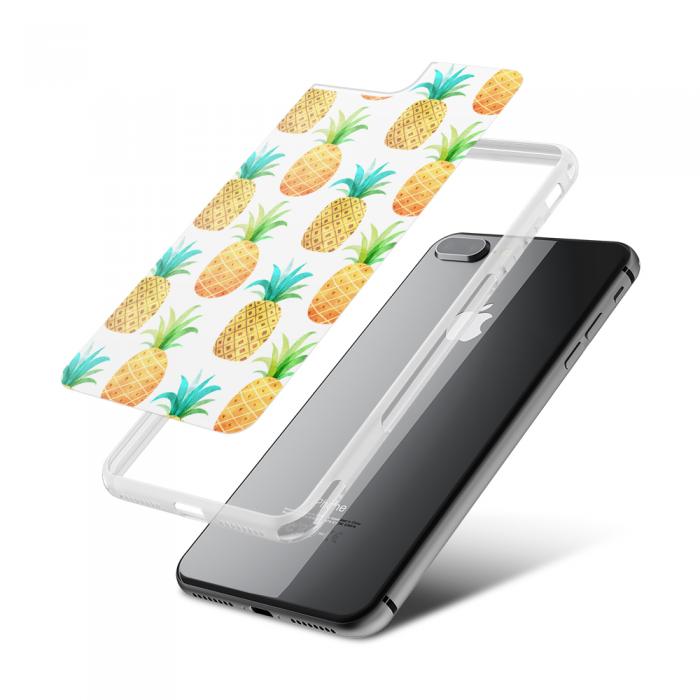 UTGATT5 - Fashion mobilskal till Apple iPhone 8 Plus - Pineapple