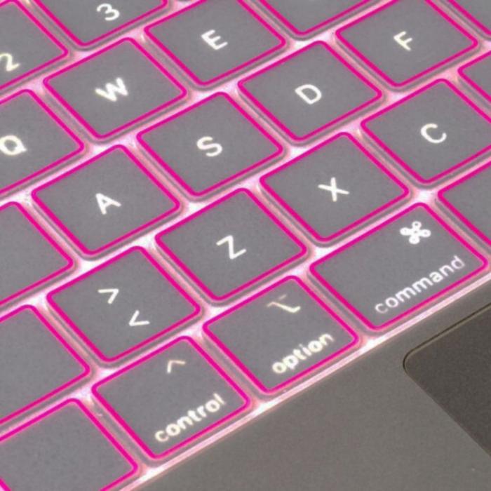 UTGATT5 - Philbert tangentbordsskydd fr MacBook Air 2020 Rosa
