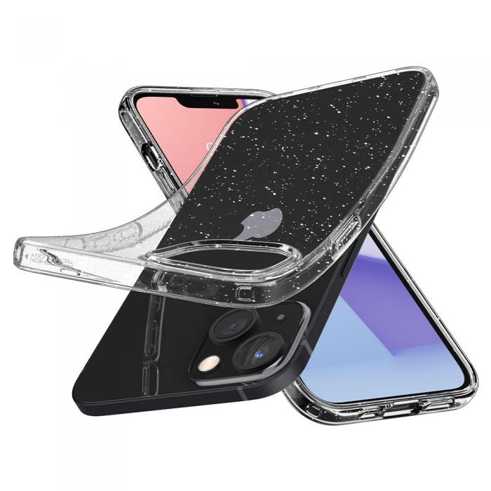 Spigen - Spigen Liquid Crystal Mobilskal iPhone 13 - Glitter Crystal