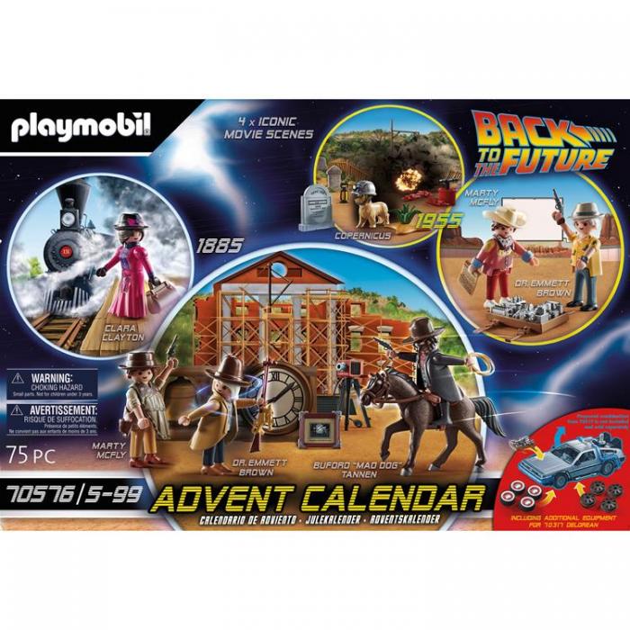 UTGATT5 - PLAYMOBIL Adventsxkalender Back To The Future Part 3