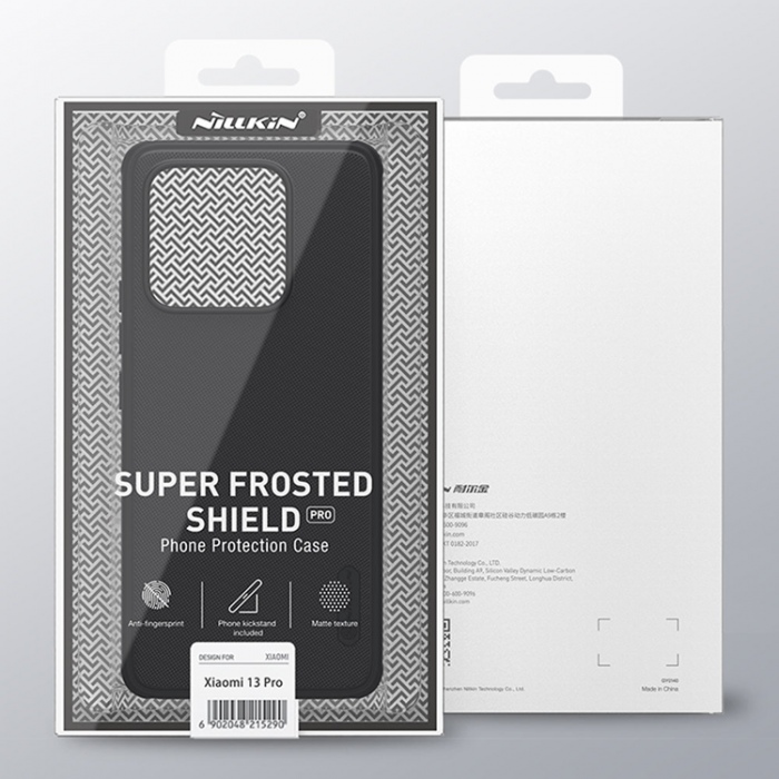 Nillkin - Nillkin Xiaomi 13 Pro Mobilskal Super Frosted Shield - Svart