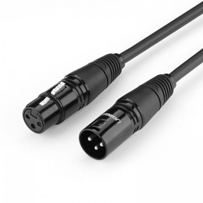 UTGATT4 - Ugreen Frlngning Mikrofon Kabel 8 m - Svart