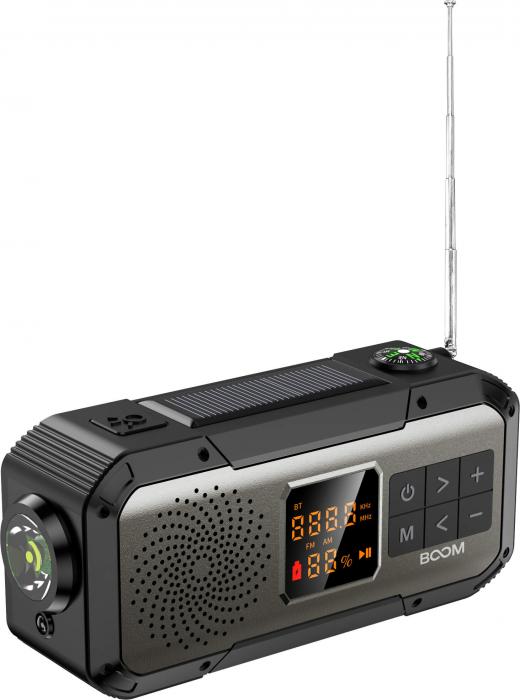 UTGATT5 - BooM vev-radio 2000mAh Powerbank Bluetooth Hgtalare Lampa