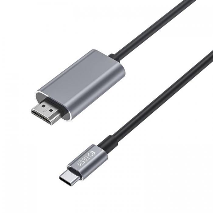 Tech-Protect - Tech-Protect Kabel USB-C Till HDMI Ultraboost - Svart