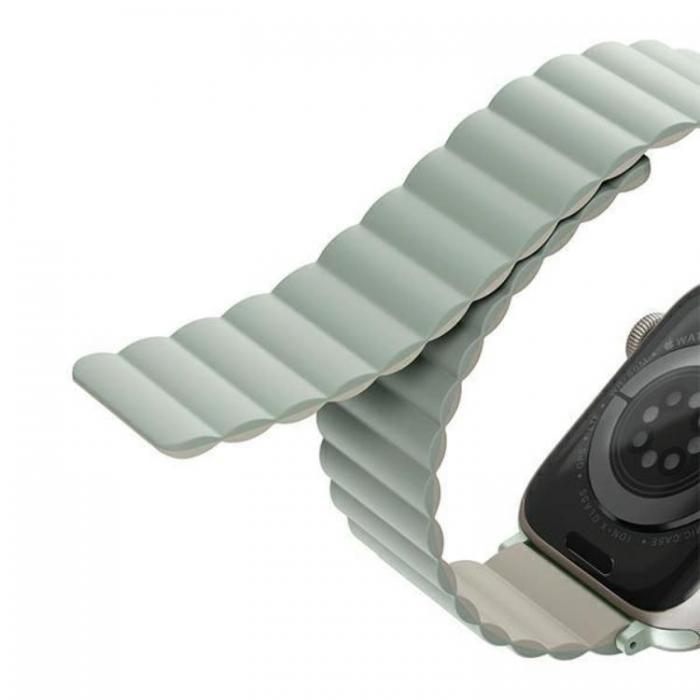 UTGATT5 - Uniq Apple Watch 4/5/6/7/8/SE/SE2 (38/40/41mm) Armband Reversible Magnetic