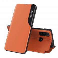OEM - Eco Leather View Case Huawei P40 Lite Fodral orange