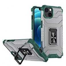 OEM - Crystal Ring Kickstand Skal iPhone 12 mini - Grön