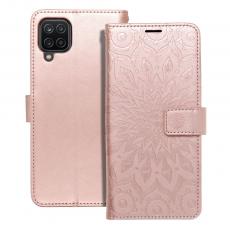 Forcell - Forcell Galaxy A12/M12 Fodral Mezzo - Mandala Rosa guld