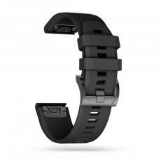 Tech-Protect - Tech-Protect Smooth Garmin Fenix Band 3/5X/3HR/5X Plus/6X/6X Pro/7X Svart