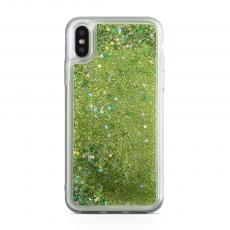 CoveredGear - Glitter Skal till iPhone XS / X - Grön