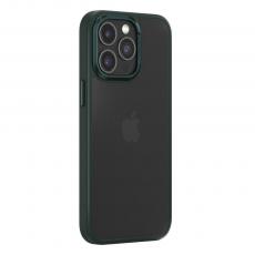 Comma - Joy Elegant iPhone 15 Fodral Skyddande Stilren Marinblå Grön