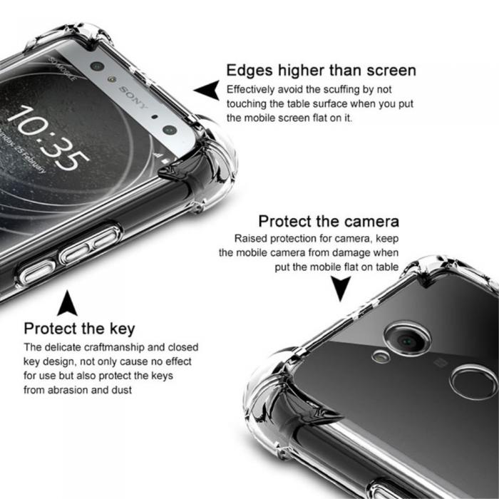 UTGATT4 - IMAK Mobilskal till Sony Xperia XA2 Ultra - Svart