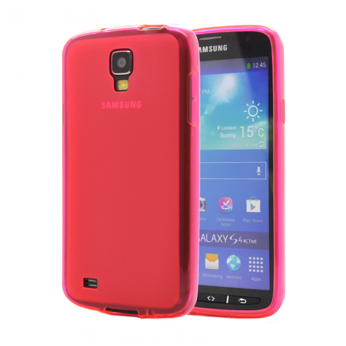 UTGATT4 - FlexiSkal till Samsung Galaxy S4 Active i9295 (Magenta)