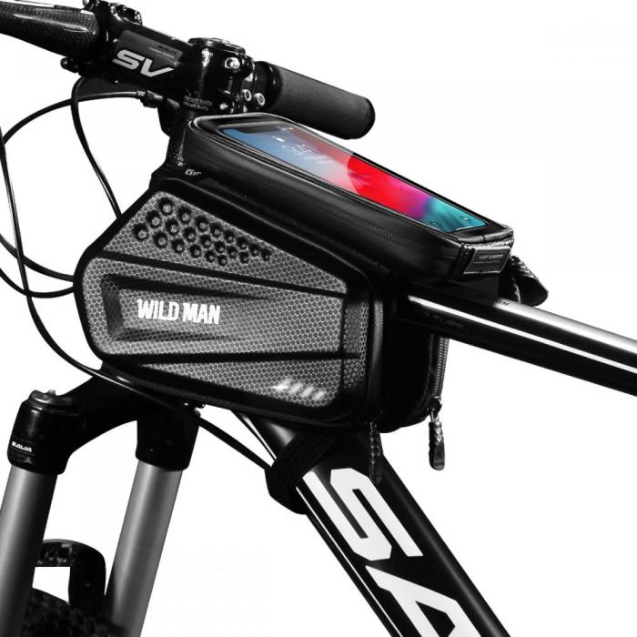 WildMan - Wildman Mobilhllare fr Cykel XXL - Svart