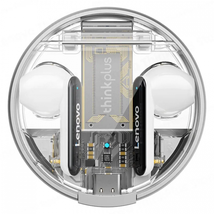 Lenovo - LENOVO ThinkPlus LP8 Pro TWS Trdls Hrlurar Bluetooth - Vit