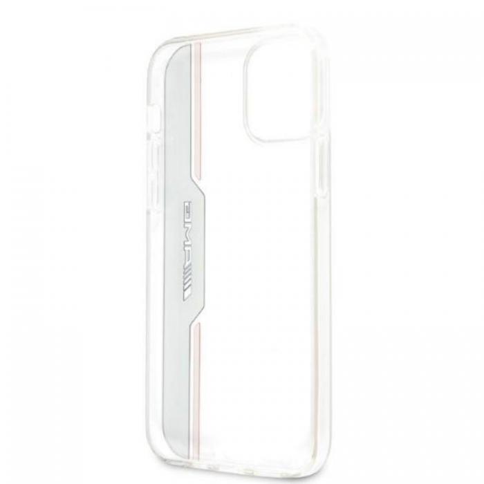 Mercedes - AMG iPhone 12/12 Pro Mobilskal Electroplate Vertical - Transparent