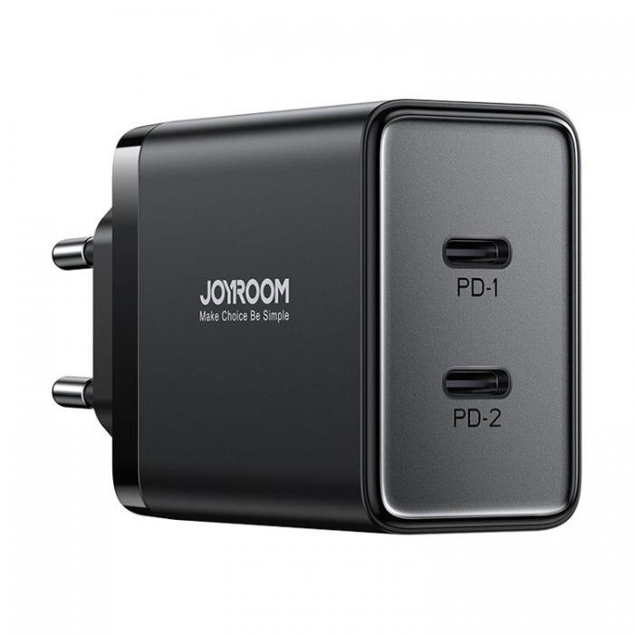 Joyroom - Joyroom Snabbladdare JR-TCF09 2x USB-C 40W - Svart